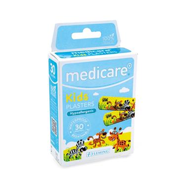 Medicare Kids Plasters Hypoallergenic 30 Pack