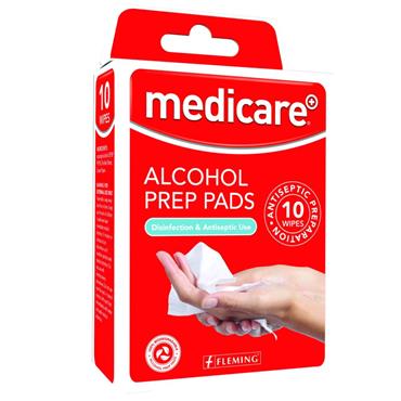 Medicare Alcohol Prep Pads 10 Pack