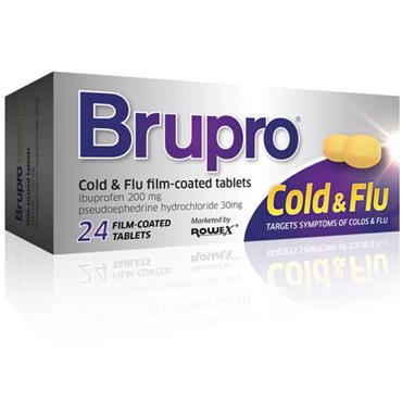 Brupro Cold & Flu Coated Tablets 24pk