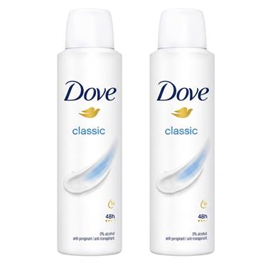 Dove Twin Original Classic Fresh 150ml X 2