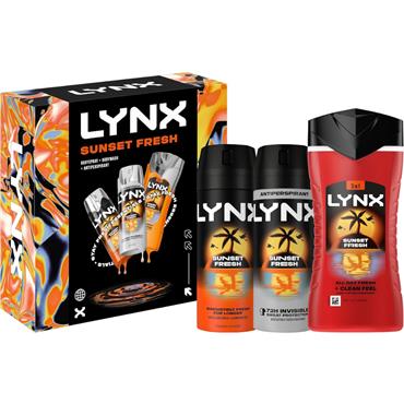 Lynx Trio Sunset Giftset