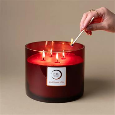 Torc Cinnamon Spice 4 Wick Candle