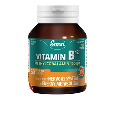 Sona Vitamin B12 1000mcg 60 tablets