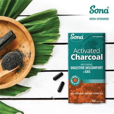 Sona Activated Charcoal 60 capsules