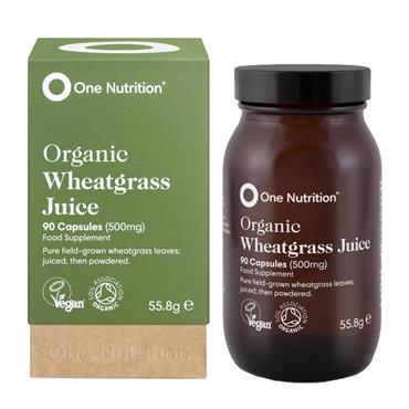 One Nutrition Organic Wheatgrass Juice 90 capsules