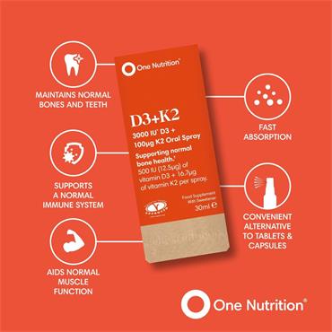 One Nutrition D3 3000iu & k2 30ml