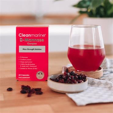 Cleanmarine D-Mannose Complex 60 Capsules