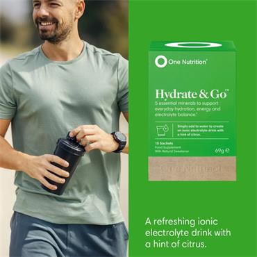 One Nutrition Hydrate&Go 15 Sachets