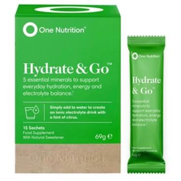 One Nutrition Hydrate&Go 15 Sachets