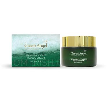 Green Angel Seaweed & Tea Tree Rescue Cream 50ml