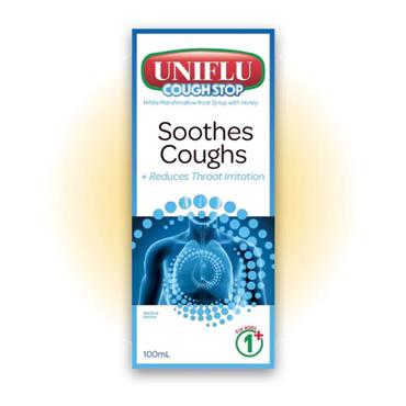 Uniflu Cough Stop Soothes Coughs 100ml