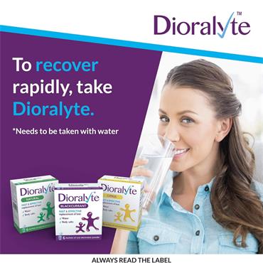 Dioralyte Blackcurrant 14 Pack