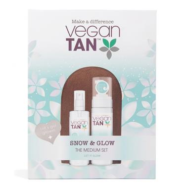 Vegan Tan Snow Glow set