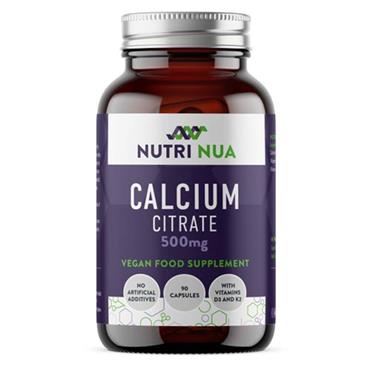Nutri Nua Calcium Citrate 500mg 90 caps