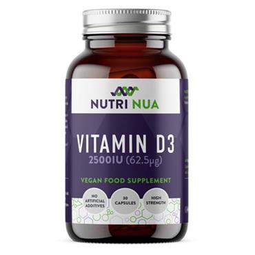 Nutri Nua Vitamin D3 2500iu 30 vegan caps