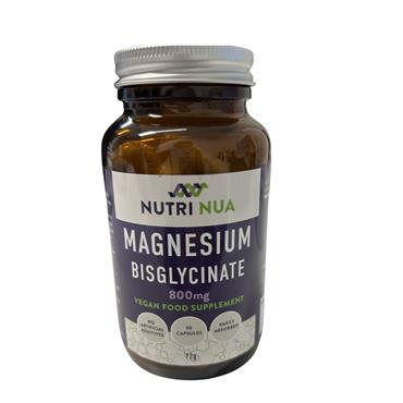 Nutri Nua Magnesium Bisglycinate 800mg 90 capsules
