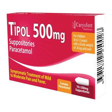 tipol 500mg Suppositories