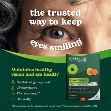 Optase Eyevitamins Vision Support 30 softgels