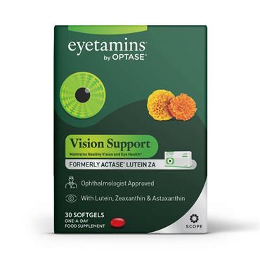Optase Eyevitamins Vision Support 30 softgels