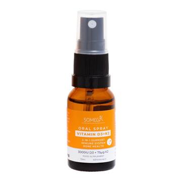 Somega Vitamin D 3000iu+K 75ug Oral Spray 15ml