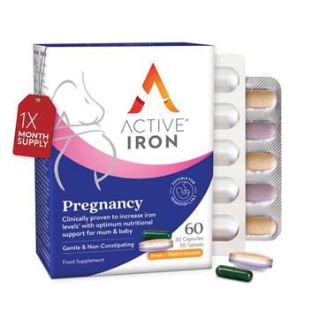 Active Iron Pregnancy 30 Capsules 30 Tablets