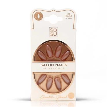 Sosu Choclate Glazed False Nails