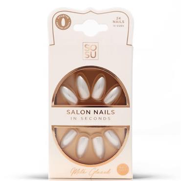SoSu False Nails Glazed Milk