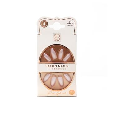 SoSu False Nails Pink Glazed