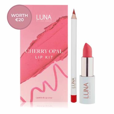 Luna Cherry Opal Lip Kit