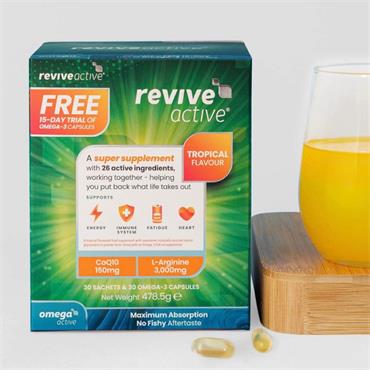 Revive Active Tropical 30 Day Free 15 Day Omega 3