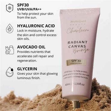 Kash Beauty X Charleen Radiant Canvas Bronze Spf30