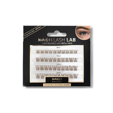 Kash Lash Lab 7 Day Reusable Lash Refill Brown