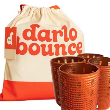 Darlo Bounce Orange Large Rollers