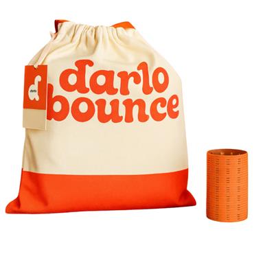 Darlo Bounce Midi Orange Rollers + Styling Clips