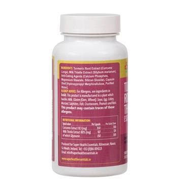 Super Health Turmeric Milk Thistle Essentials 60