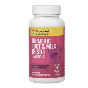 Super Health Turmeric Milk Thistle Essentials 60