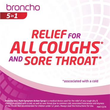 Broncho 5 in 1 syrup 120ml