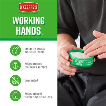 O Keeffes Working Hands Hand Cream Free Lip Balm