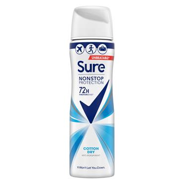 Sure Non Stop Prorection Cotton Dry 75ml