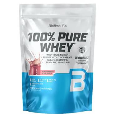 Biotech Pure Whey Strawberry 400g