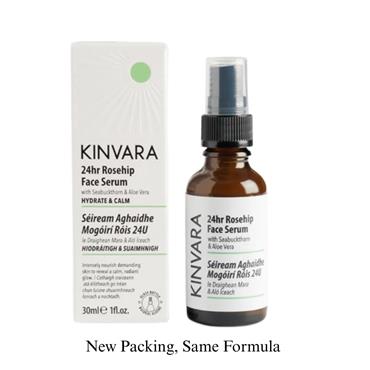 Kinvara 24hr Rosehip Face Serum 30ml