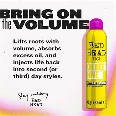 Bed Head Oh Bee Hive Matte Dry Shampoo 238ml