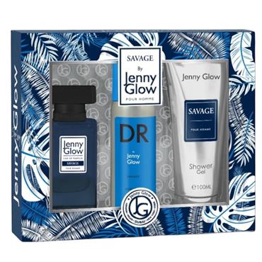 Jenny Glow Midnight Blue Pour Homme 3pc Giftset