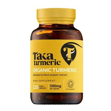 Taka Turmeric Organic 120 vegetarian capsules