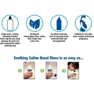 Neilmed Sinus Rinse Bottle & 60 Premixed Sachets