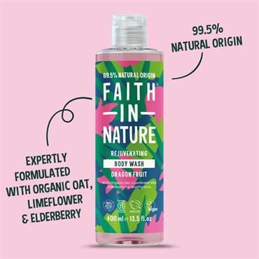 Faith In Nature Dragon Fruit Body Wash 400ml
