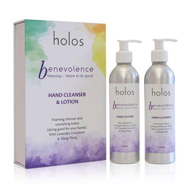 Holos Benevolence Hand Cleanser And Lotion