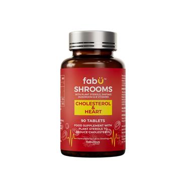 Fabu Shrooms Cholesterol& Heart 90 tablets