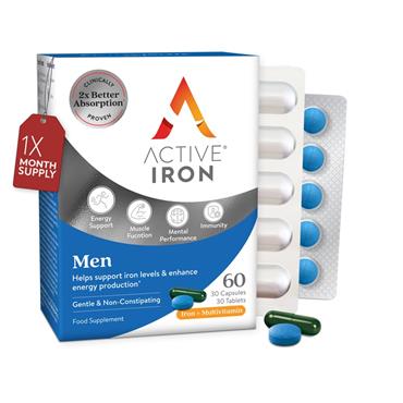 Active Iron for Men & B Complex plus 60