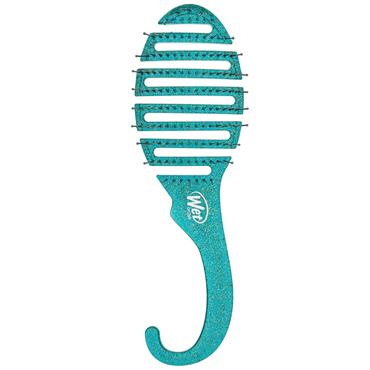 Wet Brush Detangler Teal Glitter